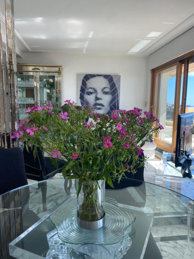 Appartamento Sunny Panoramic Balcony Èze Esterno foto