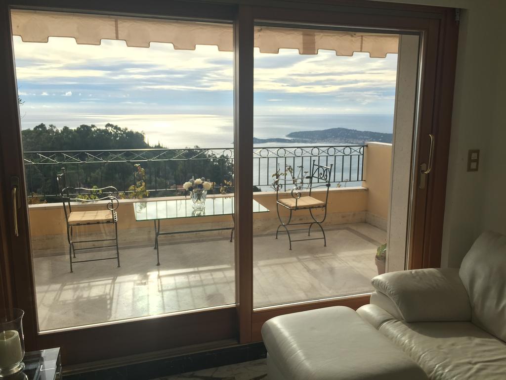Appartamento Sunny Panoramic Balcony Èze Esterno foto