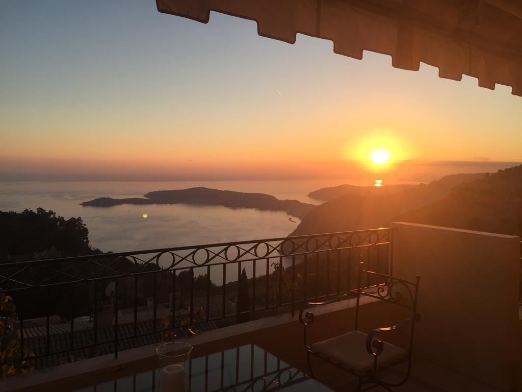 Appartamento Sunny Panoramic Balcony Èze Esterno foto