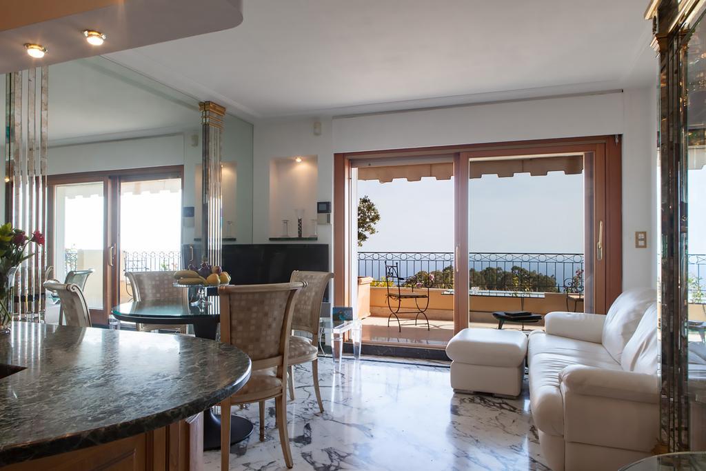 Appartamento Sunny Panoramic Balcony Èze Esterno foto