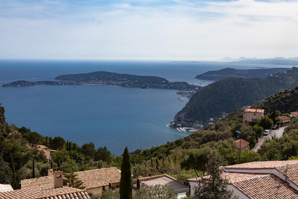 Appartamento Sunny Panoramic Balcony Èze Esterno foto