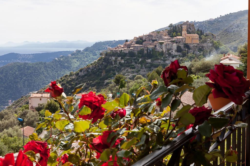 Appartamento Sunny Panoramic Balcony Èze Esterno foto
