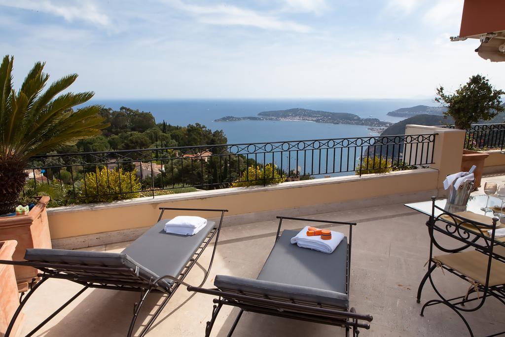 Appartamento Sunny Panoramic Balcony Èze Esterno foto