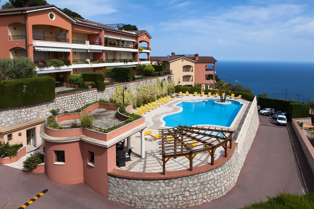 Appartamento Sunny Panoramic Balcony Èze Esterno foto