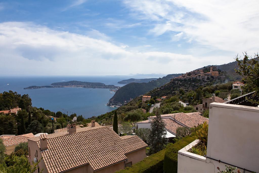 Appartamento Sunny Panoramic Balcony Èze Esterno foto