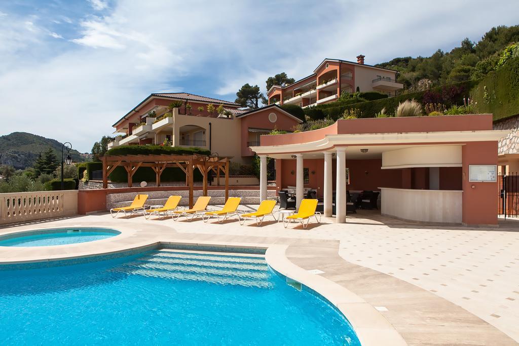 Appartamento Sunny Panoramic Balcony Èze Esterno foto